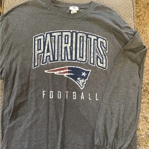2XL Long Sleeve Patriots T-Shirt